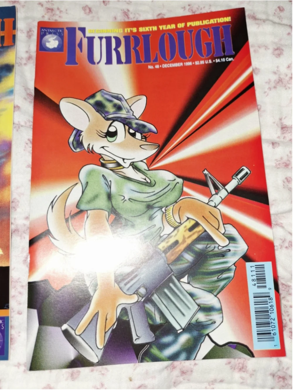 Furrlough #46, 48, 49 - Furry, Roz Gibson, Rare, 1996, Antarctic Press, VF!